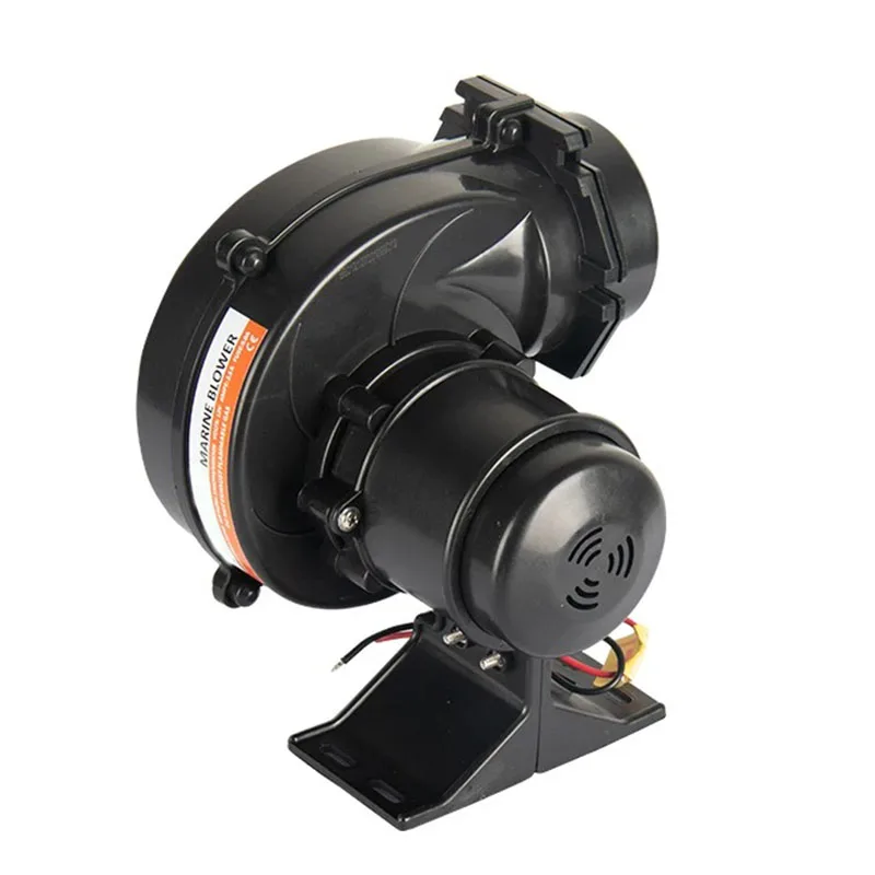 High-Air Snail-Type Volume Fan 12V 24V DC High-Efficiency Exhaust Fan for Real Estate Yacht Low Noise Exhaust Ventilation Fan