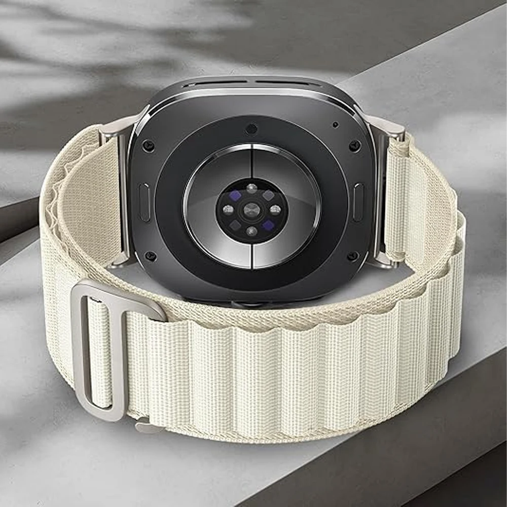 Für Samsung Galaxy Watch Ultra Armband 47 mm Zubehör Armbänder Nylon Alpine Sport Armband Correa Galaxy Watch 7 Ultra Band