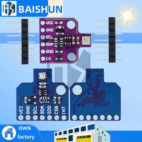 CJMCU-680 BME680 Digital Temperature Humidity Pressure Sensors High Altitude Detection Module For Arduino