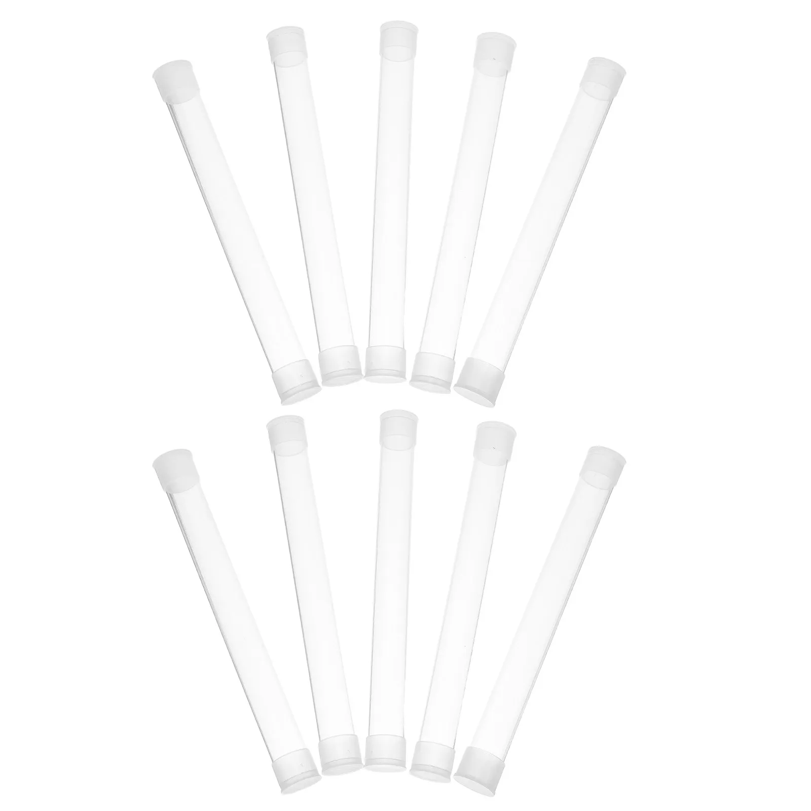 

10 шт. защитных чехлов для термометров, прозрачные пластиковые жесткие чехлы, портативные, пыле- и водонепроницаемые органайзеры для путешествий и дома