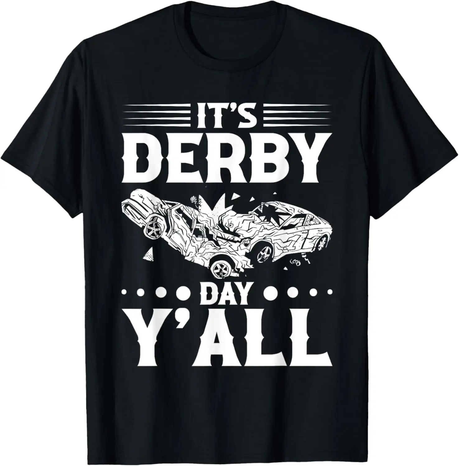 

Демо Дерби Сезон Демоition Дерби для мужчин Футболка с шляпой Демо Дерби