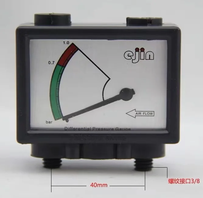 NE2-28 differential pressure gauge original filter double-sided differential pressure gauge differential pressure gauge