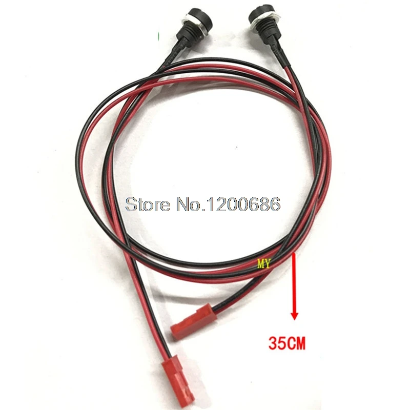 

35 см 22AWG dupont 2P 2,54 разъем для постоянного тока 5,5/2,1 гнездовой разъем 5,5 2,1 DC dupont 2,54 гнездовой разъем