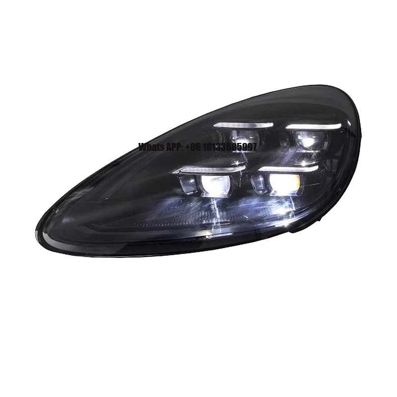 New 2007-2010 for for 957 LED Headlights Upgrade with DRL Front 12V 1979LL High Lumen 6000lm 5500K Color Temperature