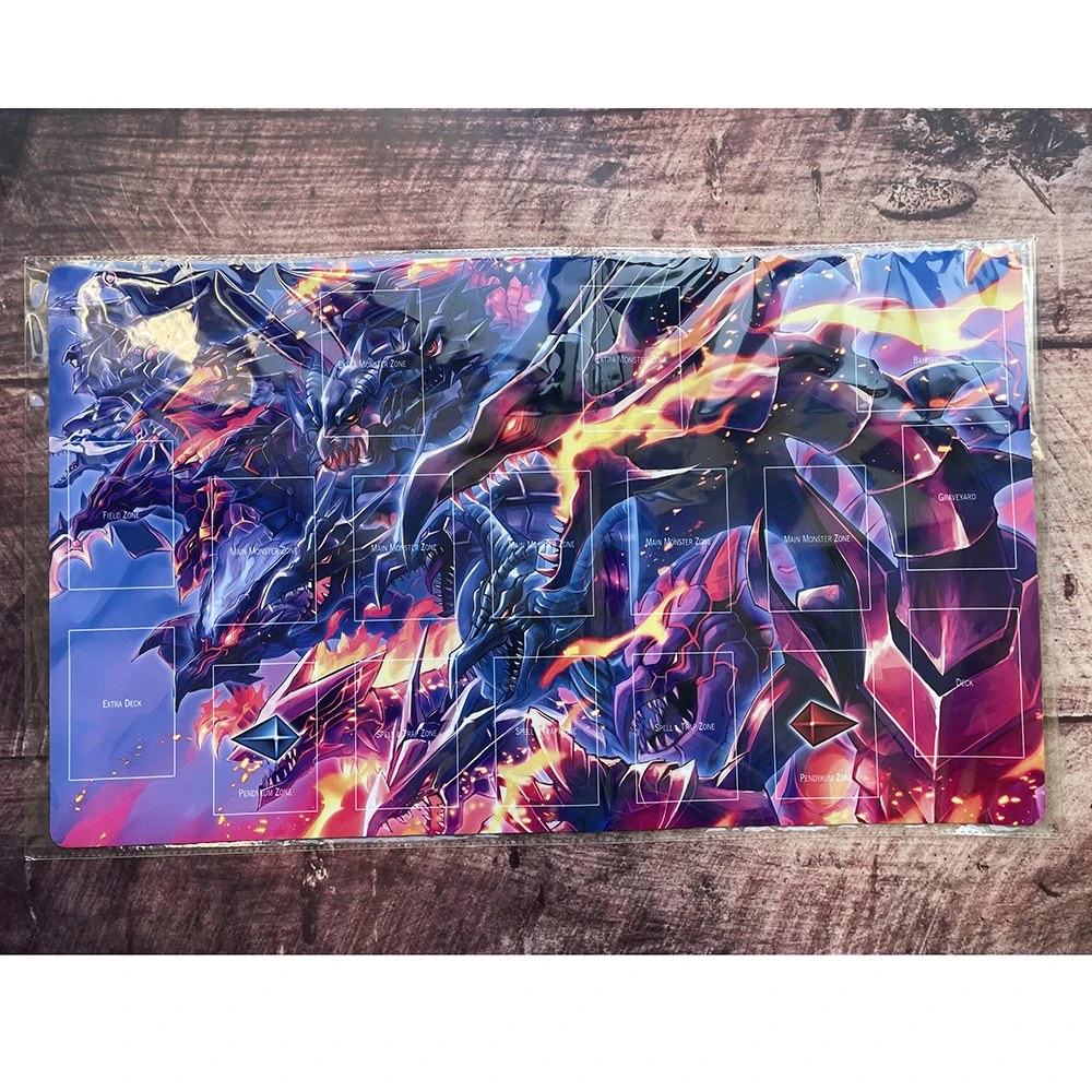 Yu-Gi-Oh Red-Eyes Black Dragon Playmat CCG TCG Trading Card Game Mat YGO Yugioh Pad Mat-40