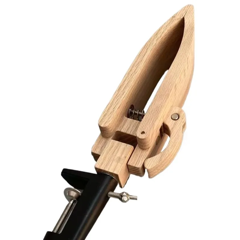 For Hand Sewn Wooden Clip Handmade Leather Goods Fixed Clip Tool DIY Sewing Desktop Leather Tools
