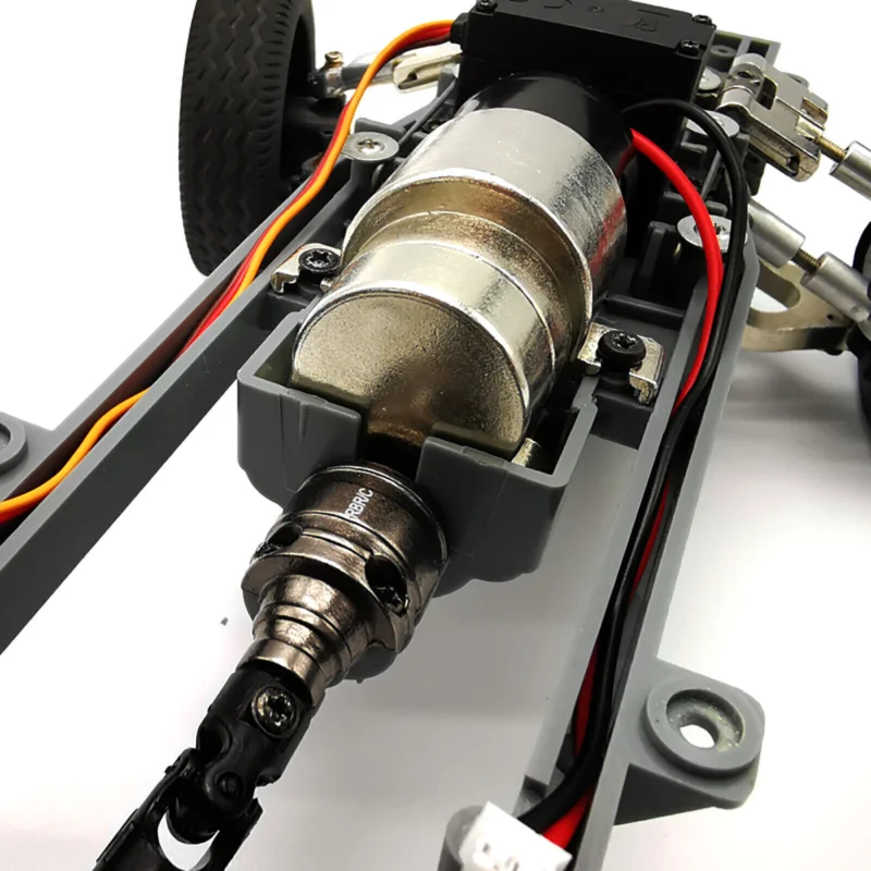 New Gearbox Gear   370 Brushed Motor Set for WPL D12 R554 RC Racing Drift Car