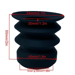 35-40mm gomma elastica oculare copertura tazza tattica protezione per gli occhi scudo per visione notturna cannocchiale cannocchiale binocolo telescopio