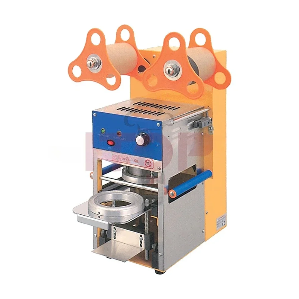 

Manufacturers Direct Sales Fully Automatic Plastic Water Cup Sealing Machine High Speed Cup Sealer for Plastic Paper Cup