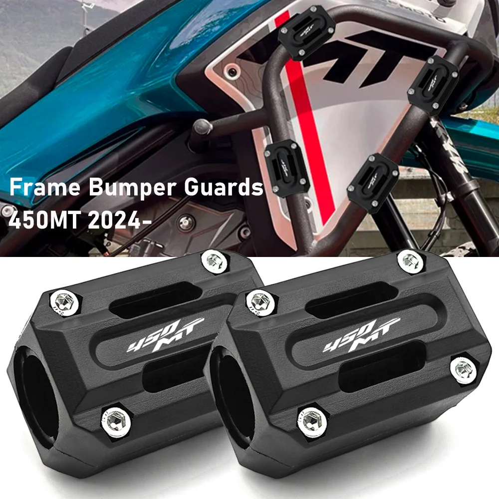 For CFMOTO 450 MT 450MT 2024 Frame Crash Bumper Engine Protection Bumper for cfmoto 450MT Accessories Motorcycle Frame Guards