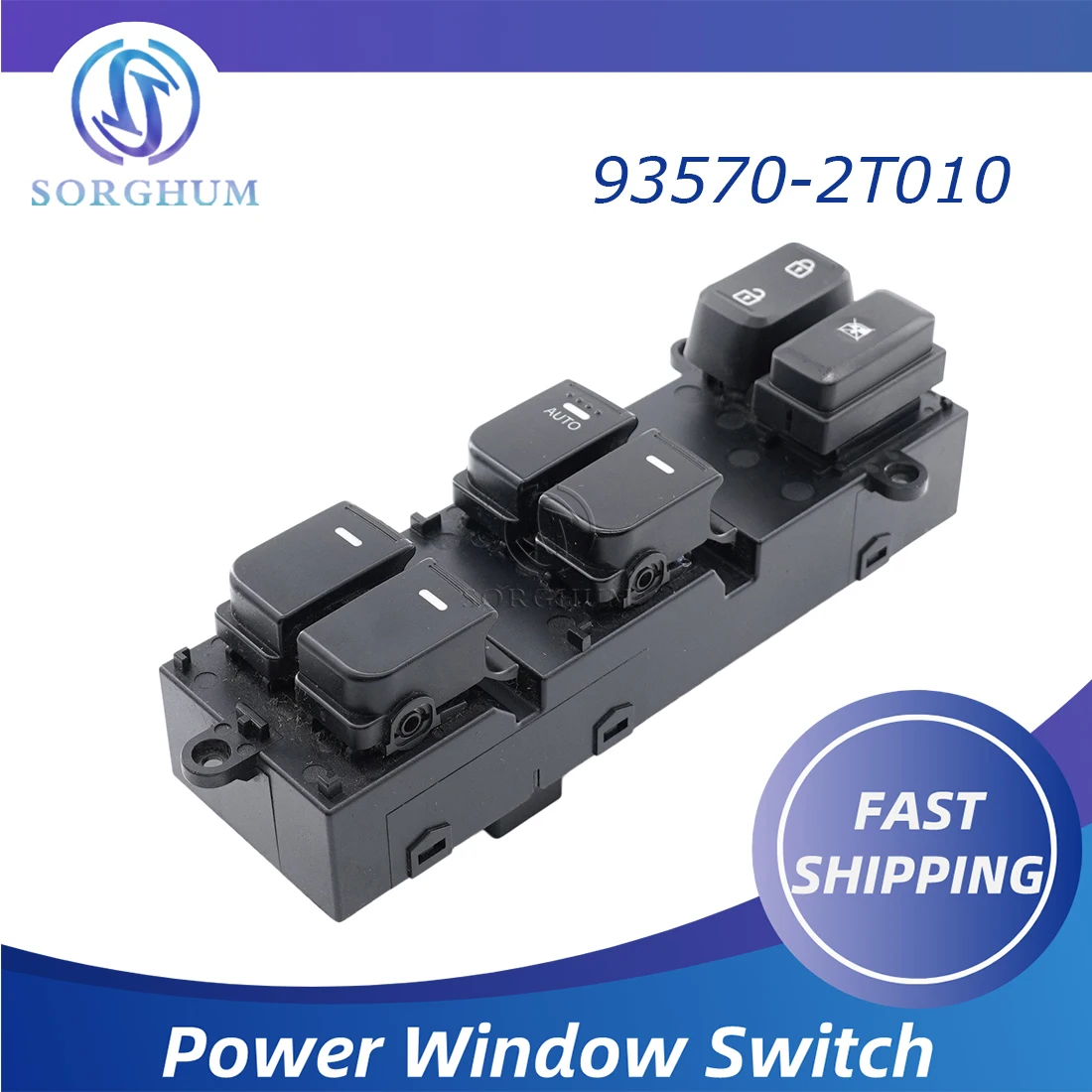 Sorghum 93570-2T010 Car Front Left Driver Master Power Window Switch For Kia Optima Soul 2011-2013 93570-2K000 Car Accessories