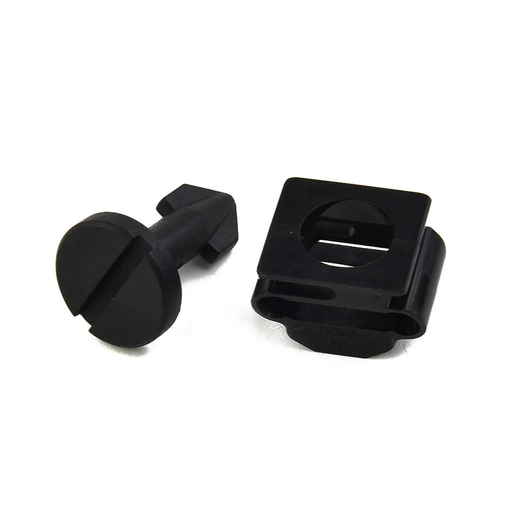 Car Engine Cover Stay Grommet And Stud 91501SS8A01 91601SS8A01 For Honda Plastic Black Auto Replacement Accessories