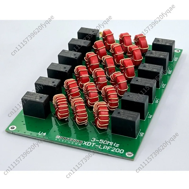 LPF-200 Shortwave HF  Low Pass Filter LPF For Shortwave Power Amplifiers Radios 6 Band 200W CW/300W SSB