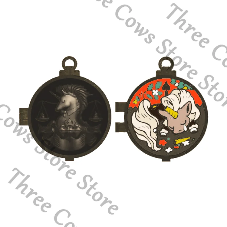 

Anime Ace Attorney Mael Stronghart‌ Cosplay Cartoon Metal Widget Ornament Pendants Ambitus Collection Accessory Mascot Fans Gift