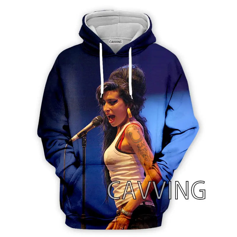 

CAVVING 3D Printed Amy Winehouse Fashion Hoodies Hooded Sweatshirts Harajuku Tops Clothing for Women/men H01