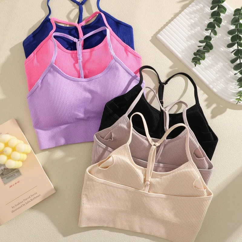 Color Blocking Cross Back Yoga Top Sports Bra High Waist Peach Hip Shorts Women Fitness Single Or 2Pcs Matching Sportswear XS-L