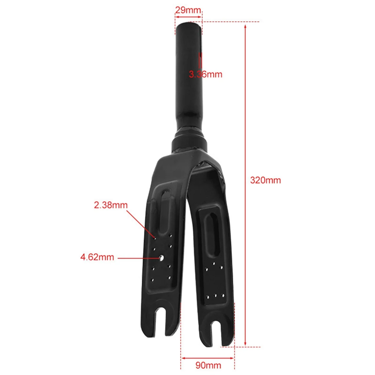 

Передняя вилка электрического скутера AA41T для электрического скутера Xiaomi, 4-колесный кронштейн, запасные части