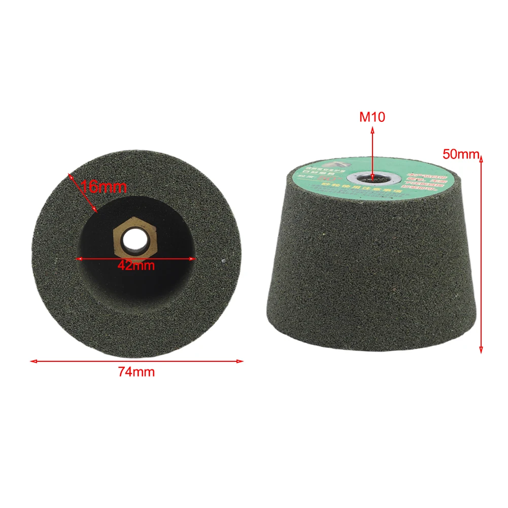 

For M10 Angle Grinders Sanding Block SiC Grinding Disc Grinding Wheels For Stone Finishing Tools 100mm Diameter