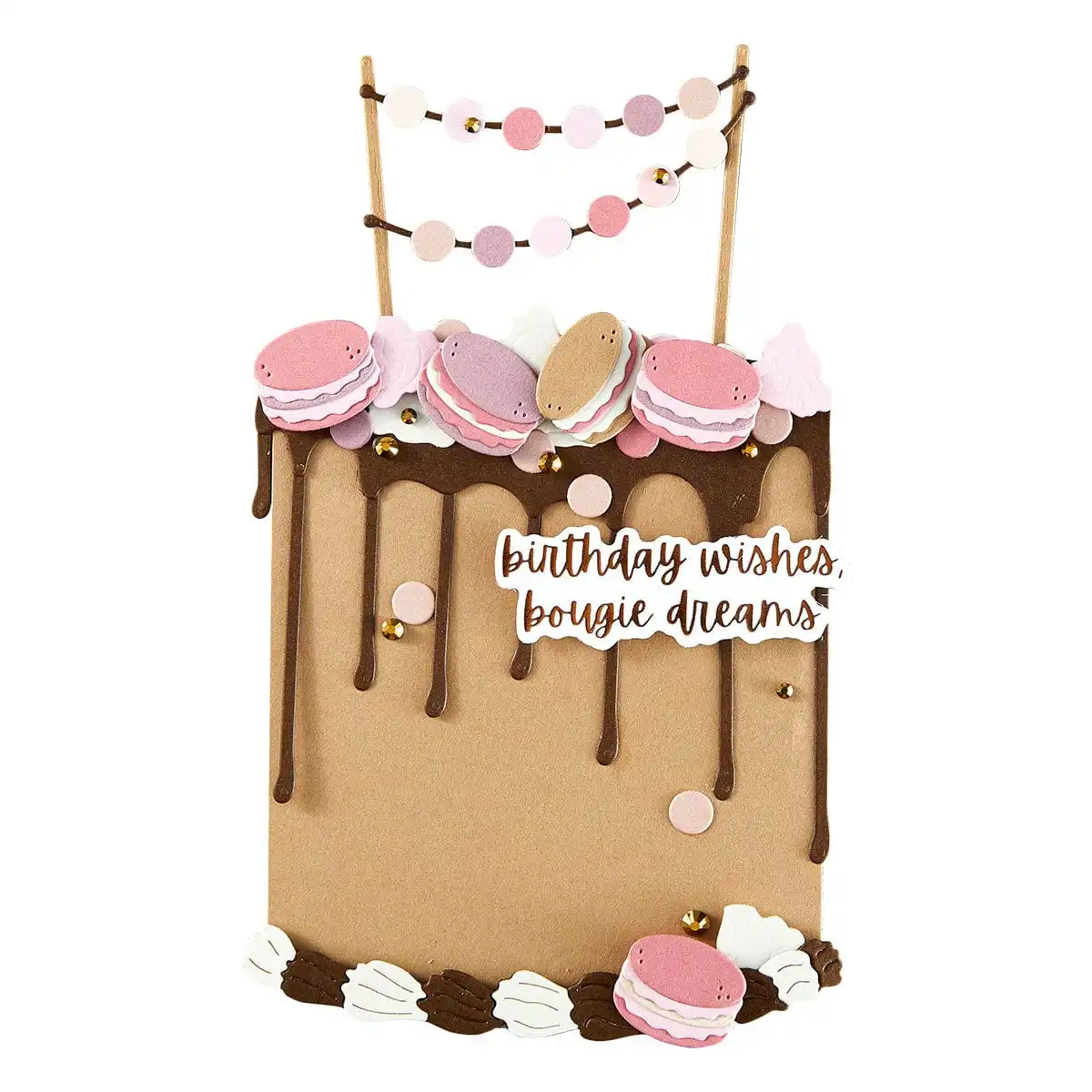 Birthday Ganache Gateau Metal Cutting Dies For DIY Scrapbook Decoration Embossing Template Supplies Greeting Card Handmade 2025