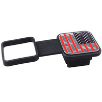 Trailer Hitch Receiver Cover Plug Waterproof Tow Plug Tube Cap Protector Dustproof 2 Inch Receiver Auto Square Plug