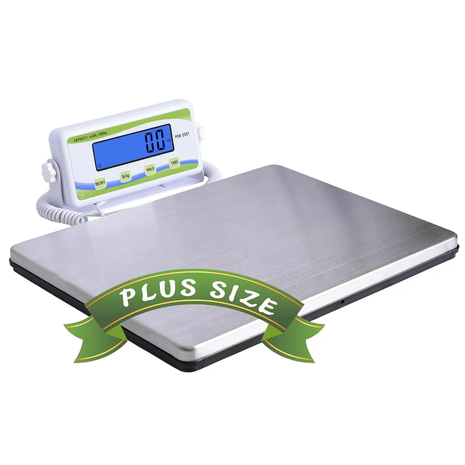 

Extra Wide Digital Body Weight Scale, 440 lb/200 kg Capacity, High Accuracy for Home Office Hospital Gym Use