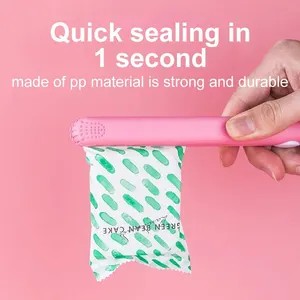 آلة ختم البلاستيك المحمولة الصغيرة حقيبة تخزين منزلية كليب محمولة التعبئة والتغليف الدافع السدادة اكسسوارات المطبخ أفضل 6 آلات لختم زجاجات المبيعات - رقم 6