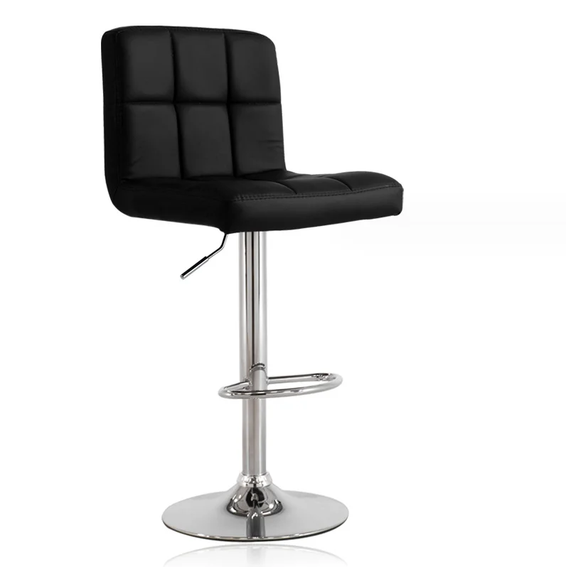

Modern Square PU Leather Adjustable Bar Stools Swivel Stool bar Chair bar Stool Chair