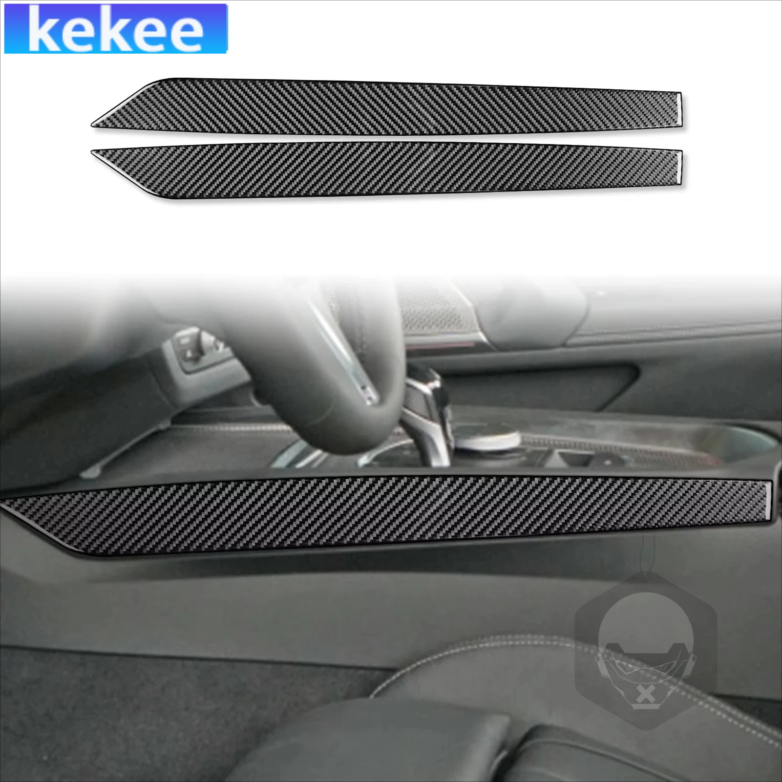 

For BMW Z4 G29 2019-2024 Carbon Fiber Gear Center Console Sides Interior Accessories Cover Tuning Decorative Stickers Auto Trims