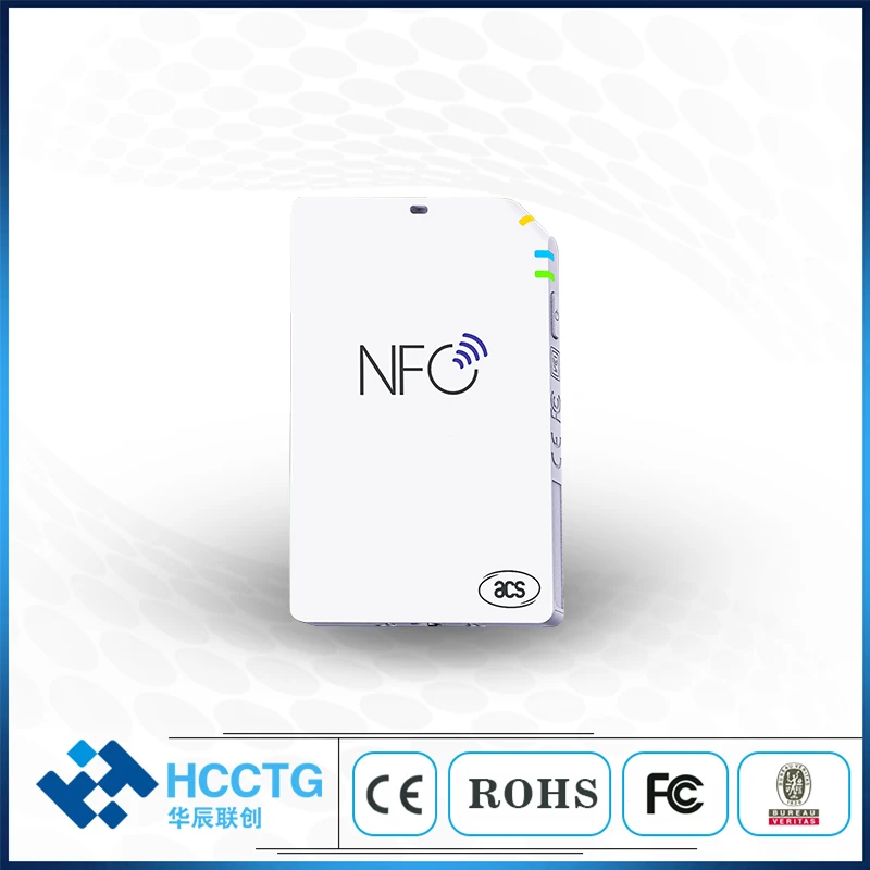 

Bluetooth13.56MHz NFC Contactless RFID Smart Card Reader, with SAM Slot ACR1555U-A1