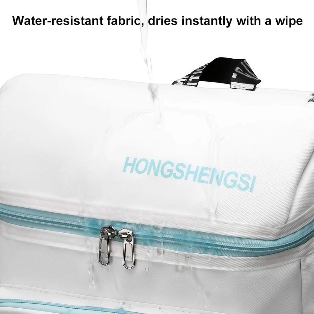 Waterproof Tennis Bag Backpack with Insulated Pocket Ventilated Shoe Compartment for Men Women Sports Outdoor - view 5