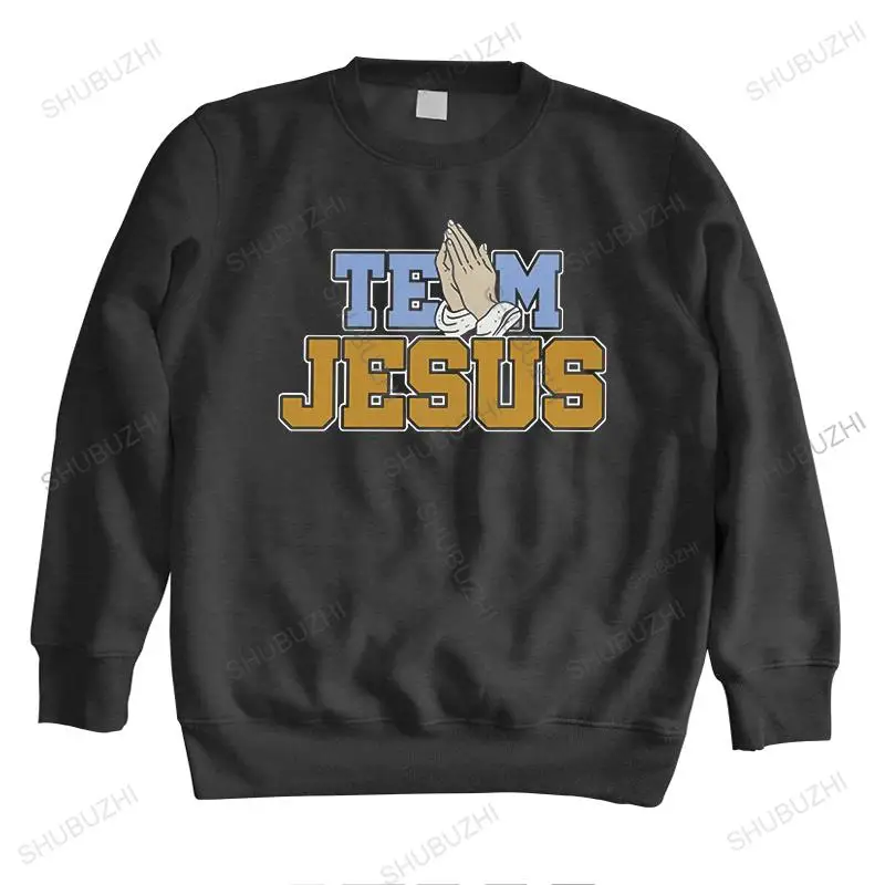 

Christianity Preacher Jesus hoodies Men long sleeved Believer Team Jesus Christian Faith Church Casual sweatshirt Cotton hoody