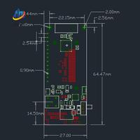 AC57-TTGO Lora32 V2.1 ESP32 Bluetooth WIFI Wireless Module 433Mhz 0.96 Inch Bluetooth Wifi Wireless Module SMA IP5306