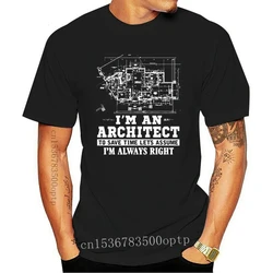 New Architect Im An Architect To Save Time T Sh T Shirt 2021 Fashion Spring Autumn O Neck Short Sleeve Print Vintage Cool Shirt