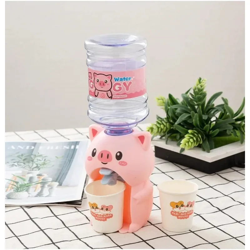 การ์ตูนตู้น้ําของเล่นเด็กครัวบทบาทเล่นจําลองการไหลของน้ําปลอดภัยวัสดุสําหรับเด็กอายุ 3-6 ปี