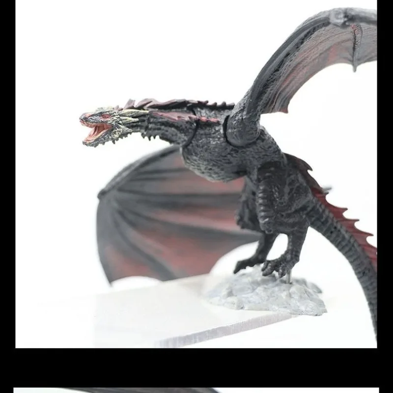 Game of Power: MacFarlane Dragon Mother, Black Dragon Mother, Mount Zhuo Geng, 6-inch Handmade Model Action & Toy Figures