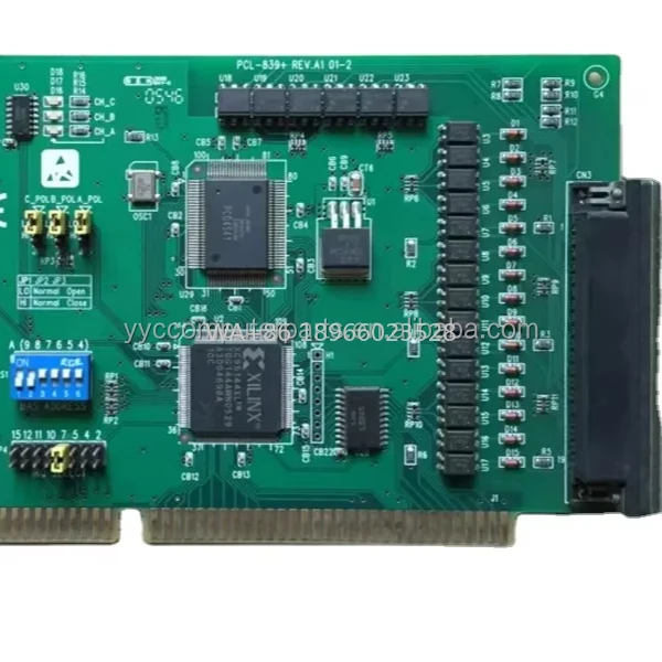 

PCL-839+ Rev.A1 Data Acquisition Card 3-Axis Stepping Motor Control Card
