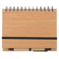 Notebook Notepads Convenient Planner Set Magazine Office Bamboo Paper Compact Accessory Work Books