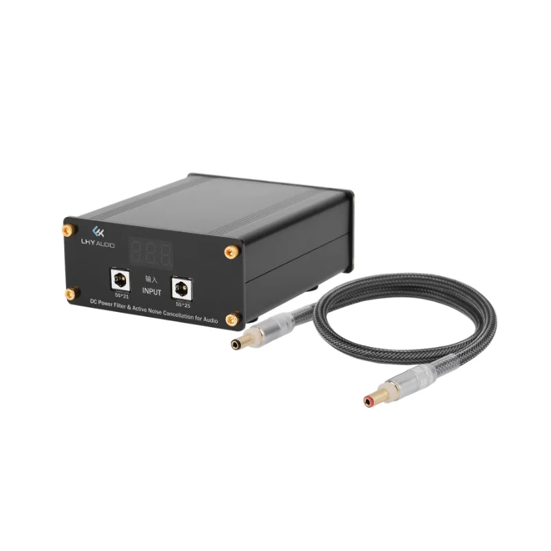 Optimization of DC power supply with large capacity matrix filtering, active noise reduction and enhancement