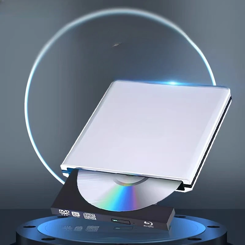 

External 4K blu-ray ps5 optical drive cassette dvd burner usb disc reader