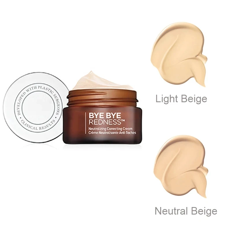 Brand Bye Bye Redness Correcting Cream Concealer Cream Make Up Base Long Lasting Makeup Foundation Corrector Skin Care