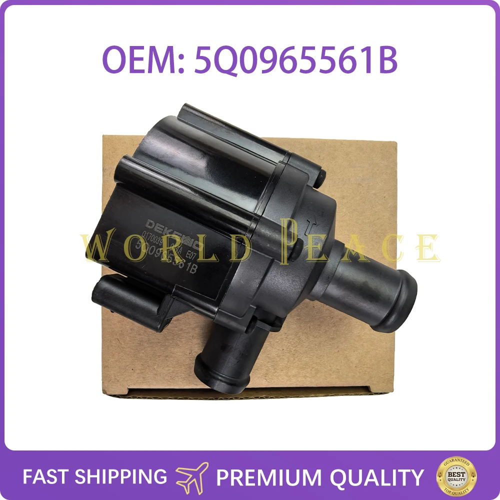 

5Q0965561B Электронный охлаждающий вспомогательный водяной насос двигателя 5Q0 965 561 B для Audi TT Q2 Q3 A3 VW Golf MK7 Jetta SKODA EA888 GEN3