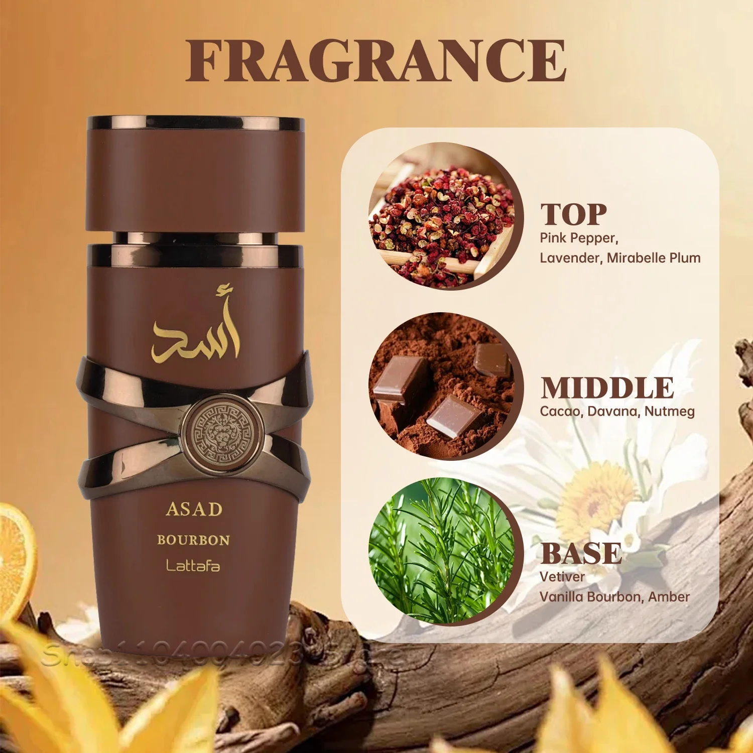 

100MLLattafa Yara Eau de Parfum Spray High Quality Long-Lasting Fragrance Original Arabic Perfume For Women Lattafa Asad For Men