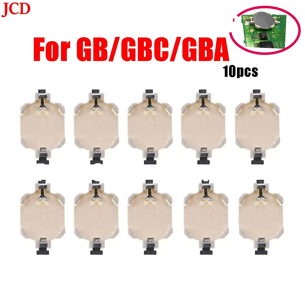 JCD 2/10/20/pcs CR1616 Battery Holder For Gameboy Advance Color For  GB GBC GBA Game Card