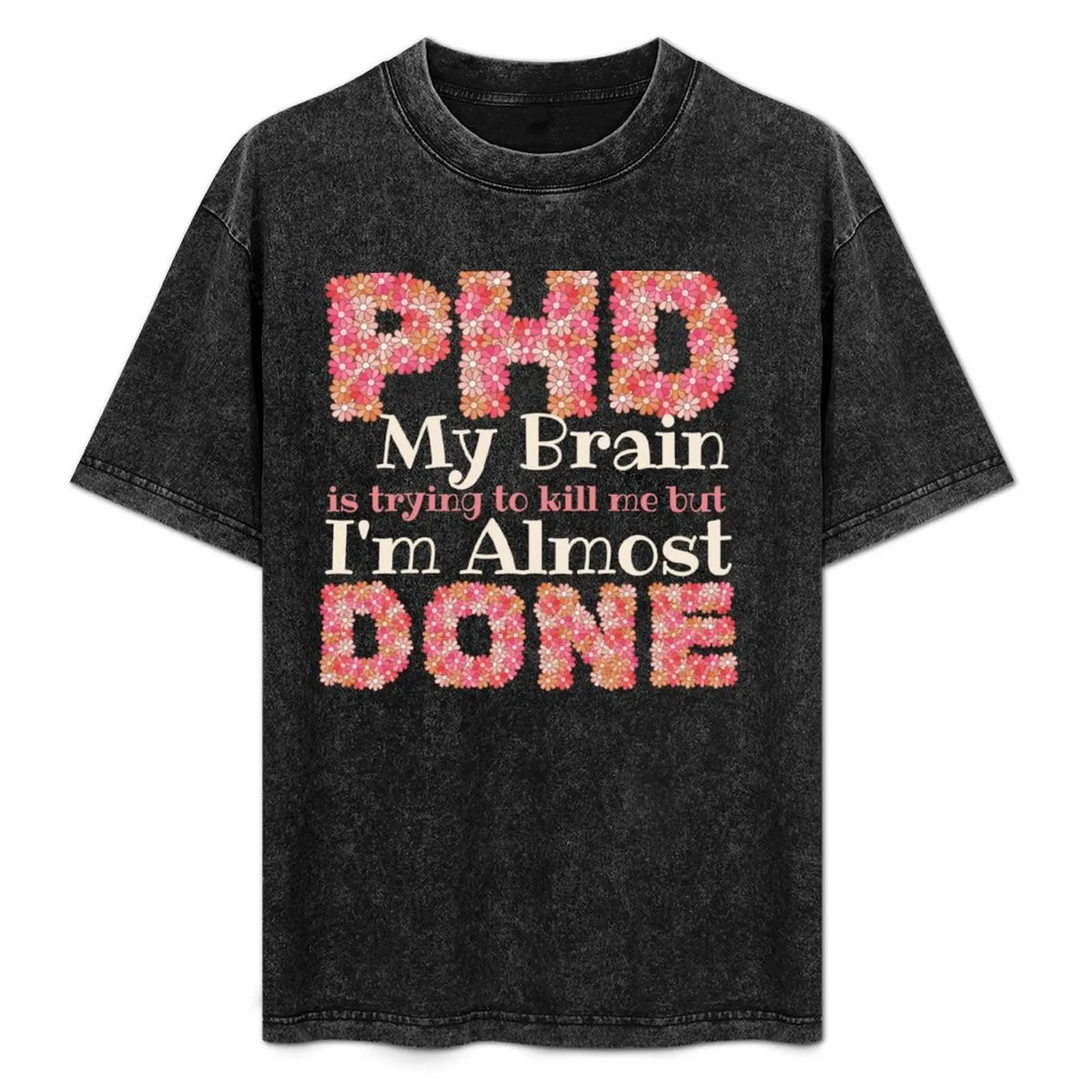 

Подарок для PhD-студента, PhD почти завершен, диссертация готова, будущий доктор, забавная рождественская футболка для PhD-студента.