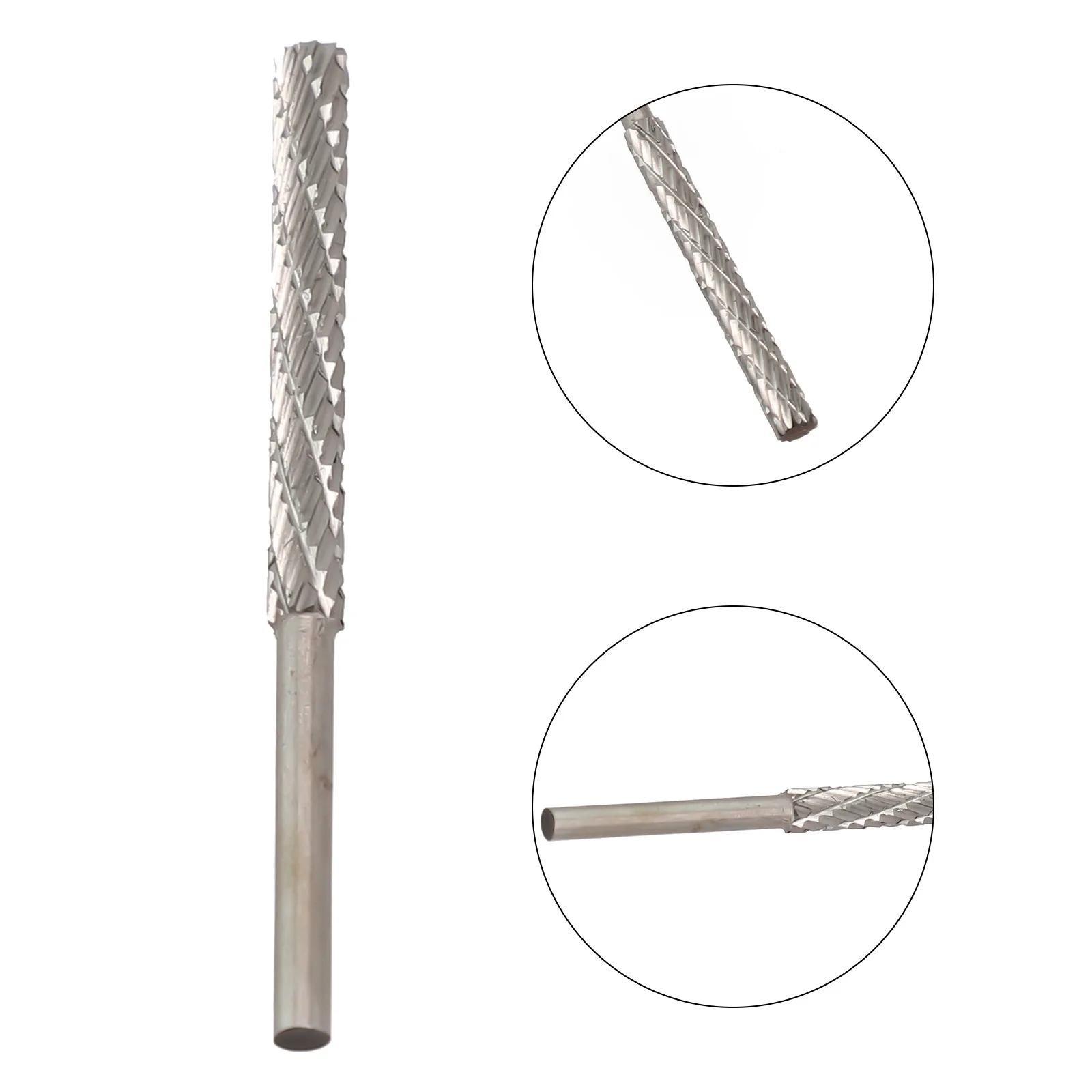 Houtsnijwerk Mahonie Meubilair Aluminium Roterende vijl Aluminium Hoge snelheid Staal Kunststof Houten bit Roterend 1 stuk 3 mm schacht