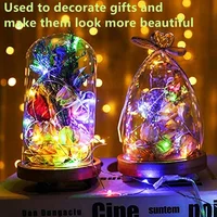 20 Pack String Fairy Lights 30Led 3M Silver Copper Wire Battery Powered Decorations Lights For Wedding Party Christmas Decor 4