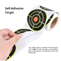 200Pcs Tactical Self Adhesive Shooting Target Sticker 7.6cm Splatter Splash Amp Reactive Practice Training Hunting Stickers