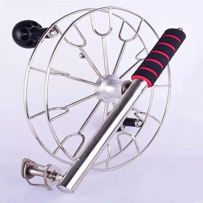 Free shipping 28cm large kite reel for adults kite wheel stainless steel reel kevlar line kite flying with string outdoor toys