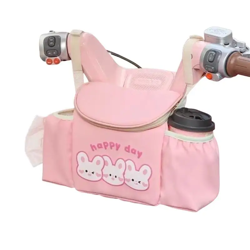 Kinderwagen-Hängetasche für Babyflaschen, Kinderwagen-Handgriff-Hängetasche für Getränkehalter, Elektrofahrrad-Kopftasche – Detail 5