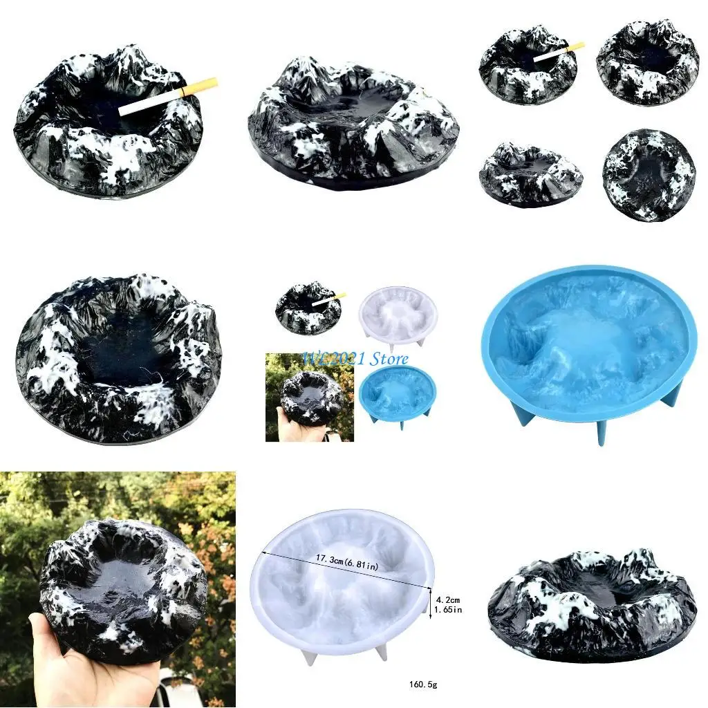 

G5GC Ashtray Molds for Resin Casting Crystal Epoxy Mold for DIY Jewelry Box